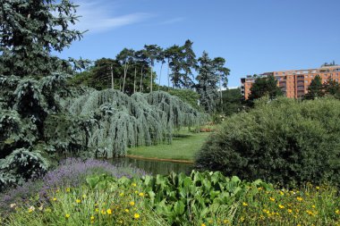 Parc de la Tete d'Or clipart