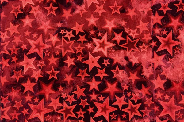 Red star pattern — Stock Photo, Image