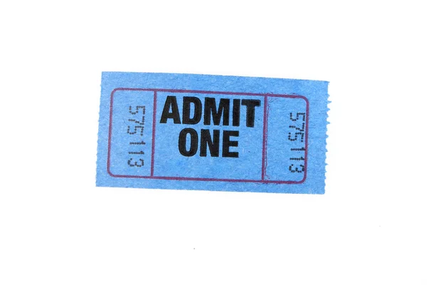 stock image One ticket