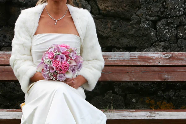 stock image Waiting bride