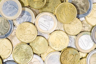 euro coins arka plan