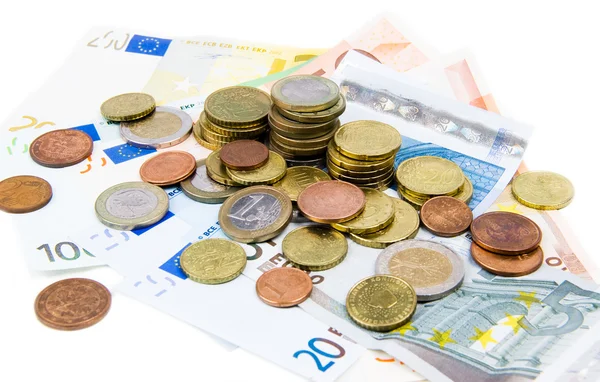 Euro gotówki — Zdjęcie stockowe