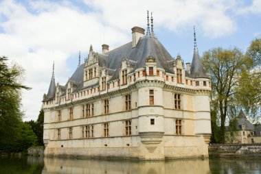 Azay Le Rideau castle clipart