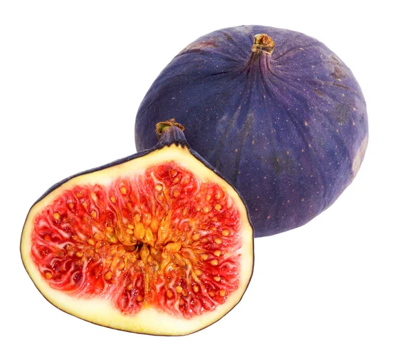 Fig with half — Stock Photo, Image