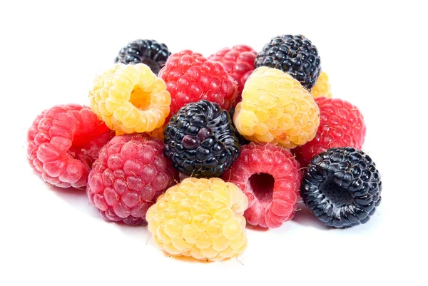 Mixed raspberries — Stock Photo, Image