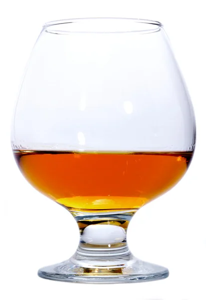 Glass of Brandy or Cognac — Stock Photo, Image