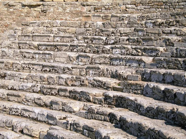 stock image Greek amphitheater