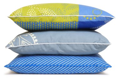 Cushions. Isolated clipart