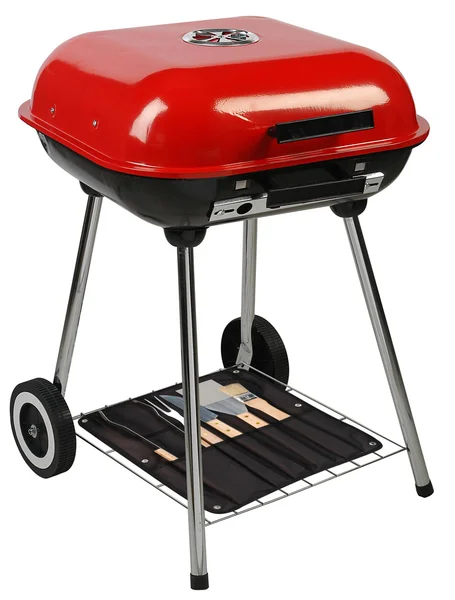 Barbecue gril. samostatný — Stock fotografie