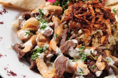 Shawarma plaka.