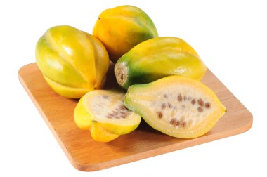 papaya. izole