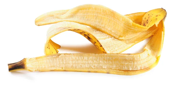Banana peel. Isolated. — Stock Photo, Image