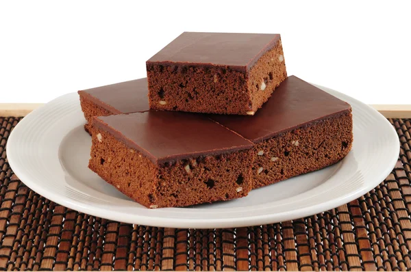 stock image Brownies.