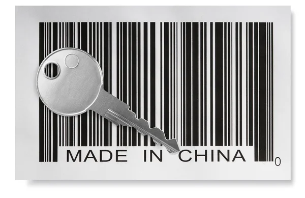 Nyckeln till affärer i Kina. — Stockfoto