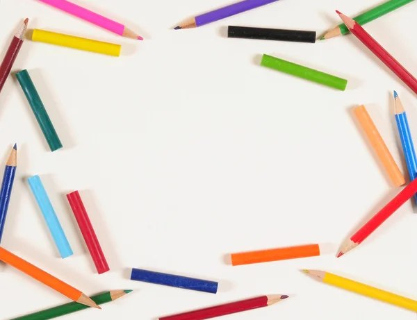 Renkli kalemler. — Stok fotoğraf