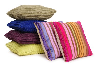 Cushions. Isolated