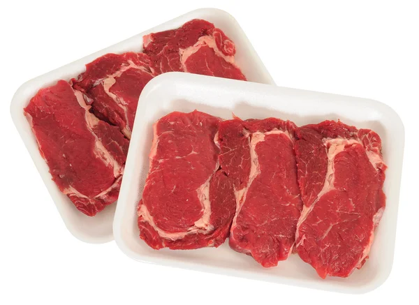 Rauw vlees. geïsoleerd — Stockfoto
