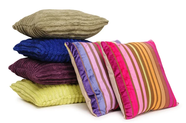 Cushions. Isolated — Stock Photo, Image