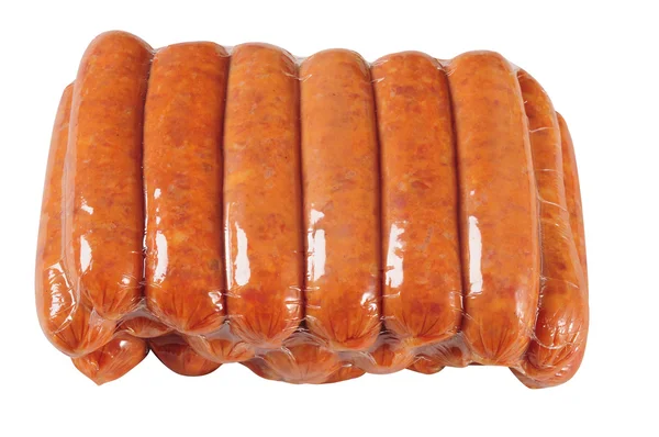 Sausage. Isolated — Stock Photo, Image