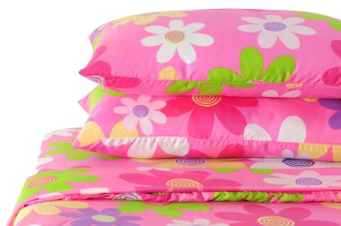 Bedding. Isolated. clipart