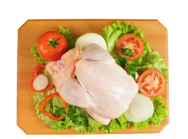 Syrové kuře. samostatný — Stock fotografie