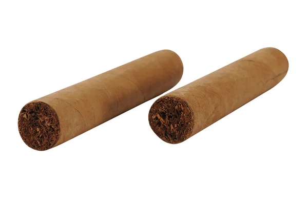 Cigarr. isolerade — Stockfoto