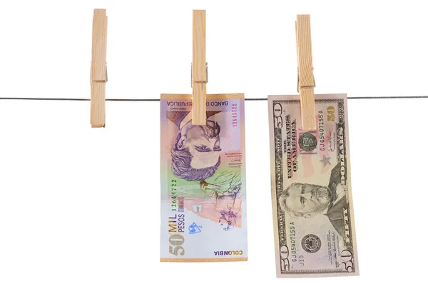 Money laundering. Isolated — Stock Photo, Image