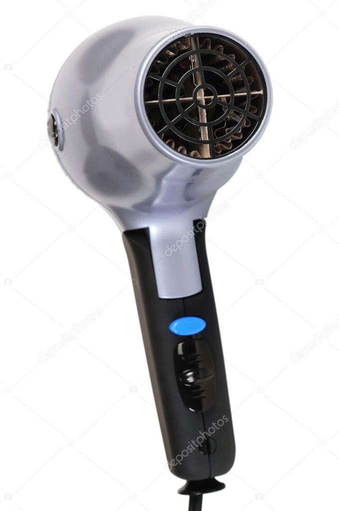 Hairdryer. Isolated