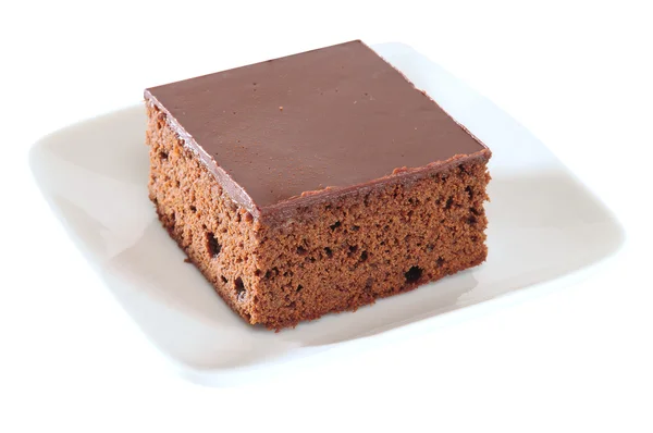 Brownies. geïsoleerd — Stockfoto