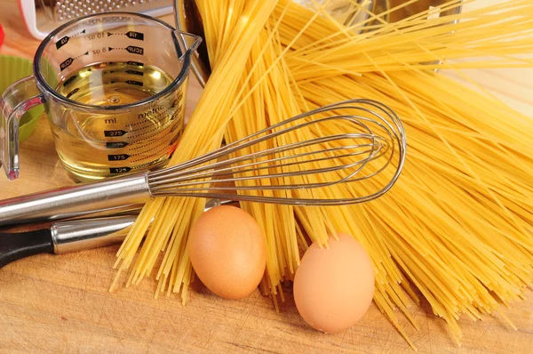 Спагетти. — стоковое фото
