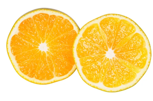 Pomarańcze. na białym tle — Zdjęcie stockowe