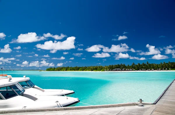 stock image Tropical harbour