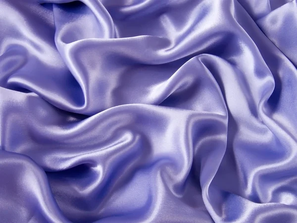 Tecido de seda de cetim lilás — Fotografia de Stock