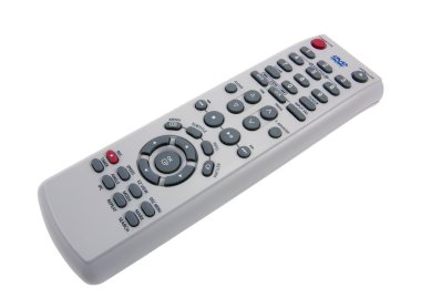 DVD remote control clipart