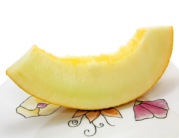 Bit av söt honung melon — Stockfoto