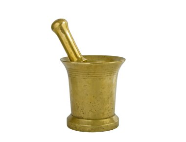 Old antique mortar clipart