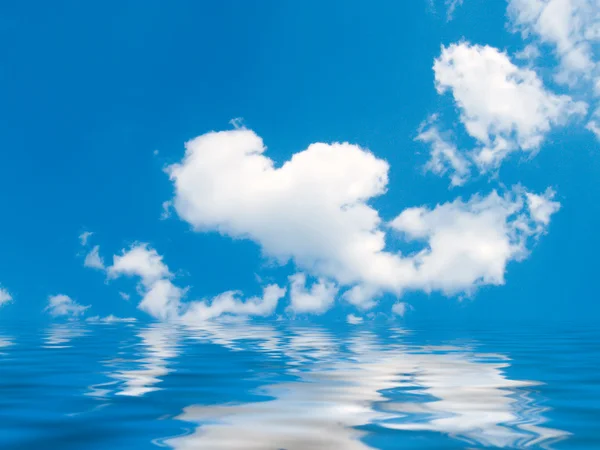 stock image Blue sky and clouds