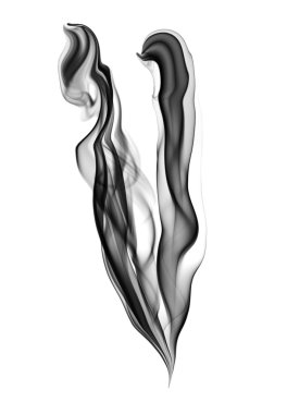 Black smoke clipart