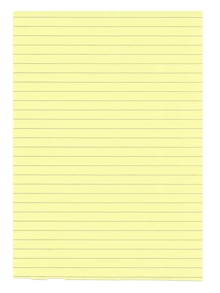 XXXL size yellow lined paper — Stock Photo, Image