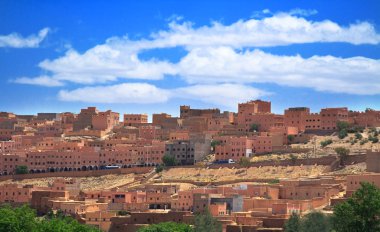 Small Moroccan town clipart