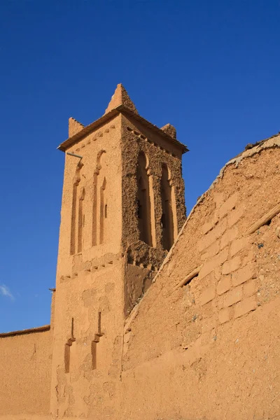 Arkitekturen av en marockansk casbah — Stockfoto