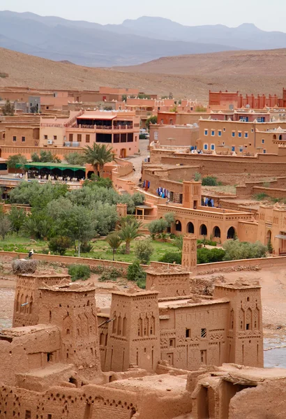 Visa från kasbah ait benhaddou — Stockfoto