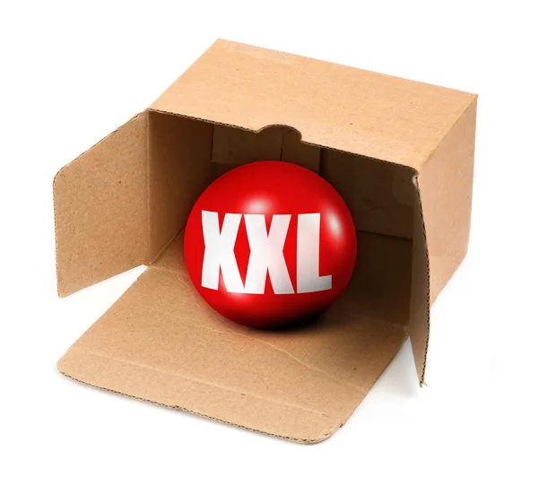 XXL size concept — Stock Photo, Image