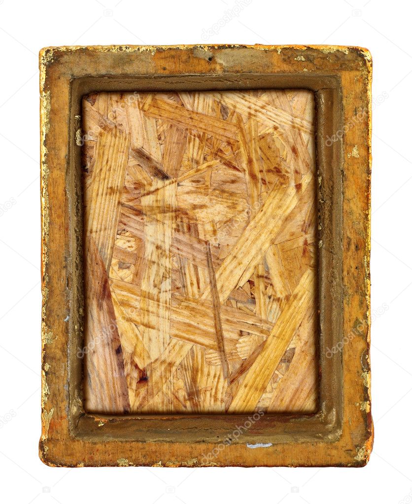 Ruined gilded frame