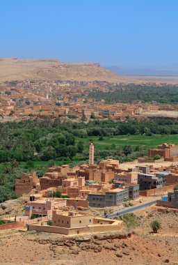 Moroccan suburbs clipart