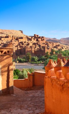 Traditional Moroccan Kasbah clipart