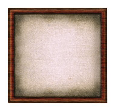 Old wooden frame clipart