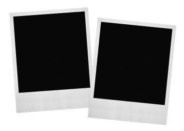 Two photo frames clipart