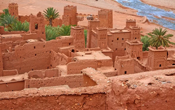 Traditionella marockanska kasbah — Stockfoto