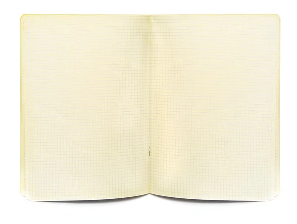 Oude kwadraat werkboek — Stockfoto